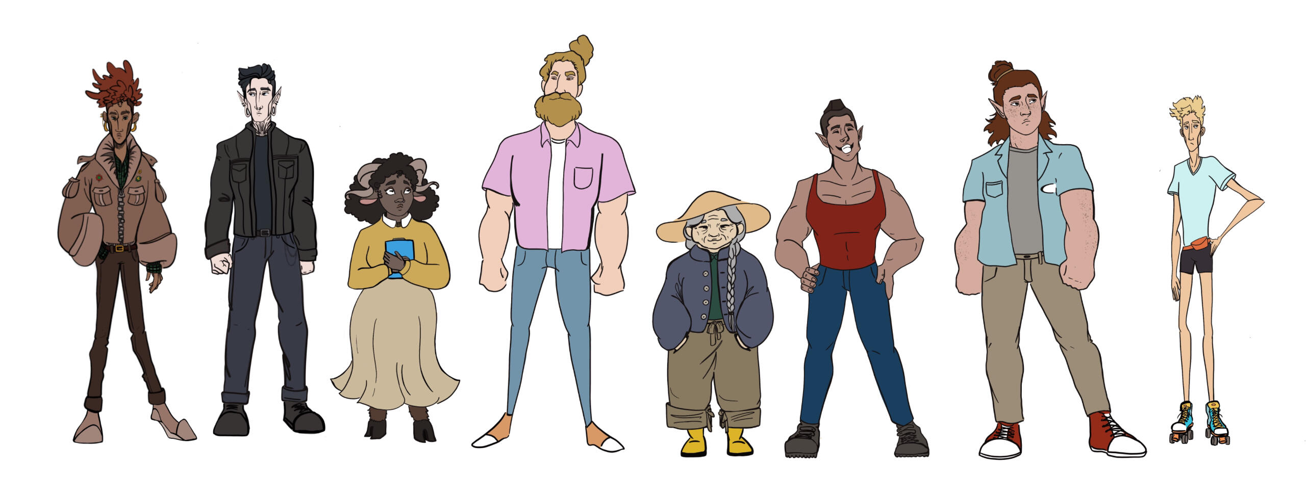 Laquendale Character Lineup 1