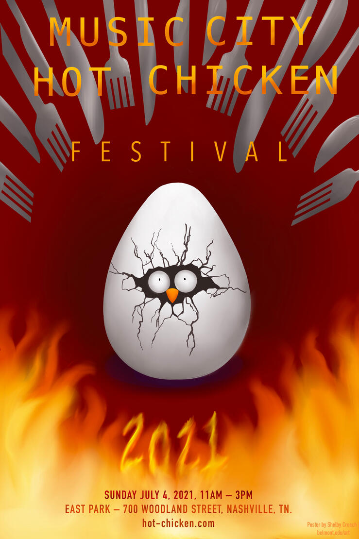 Nashville Hot Chicken Festival Poster