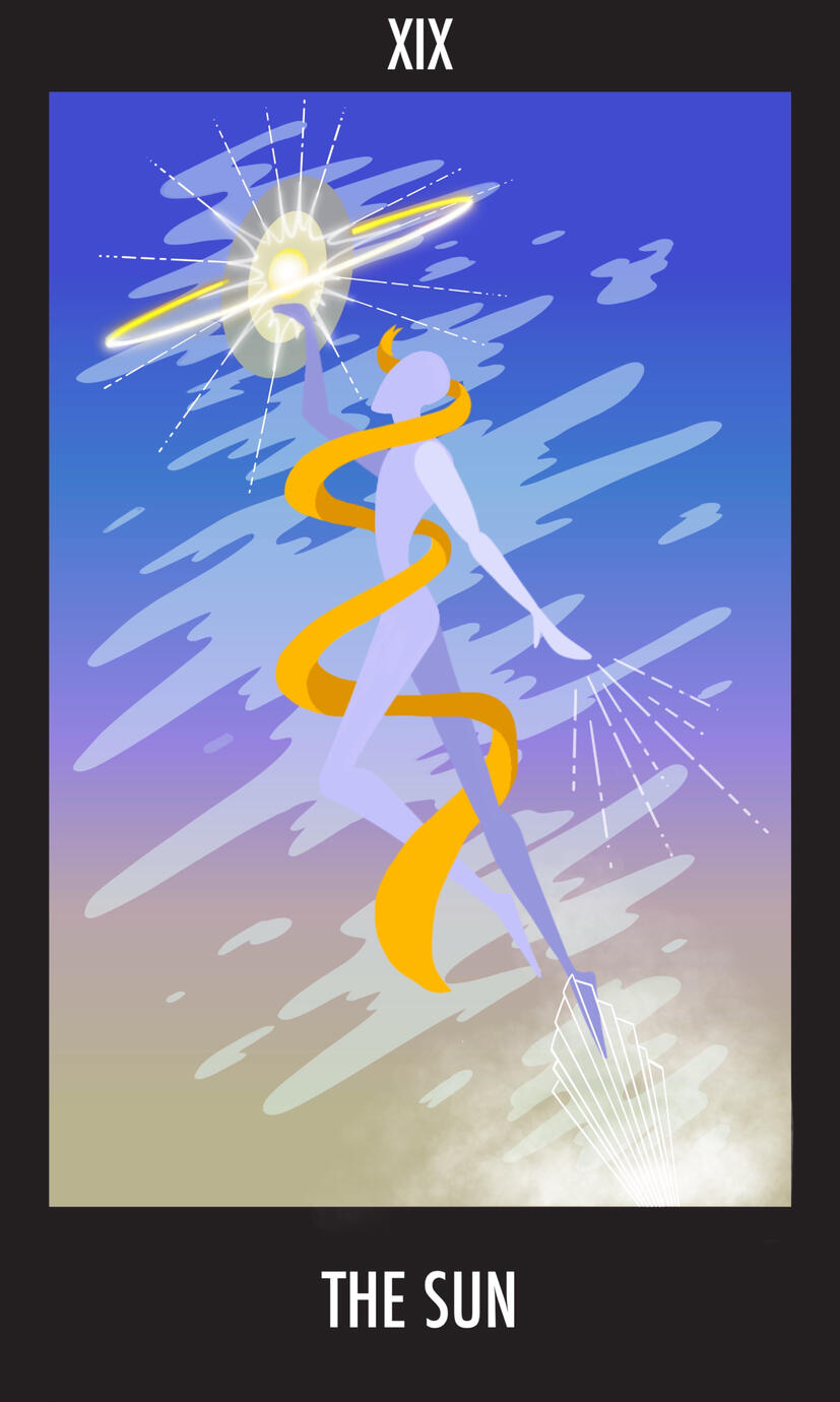 “The Sun” Tarot Card