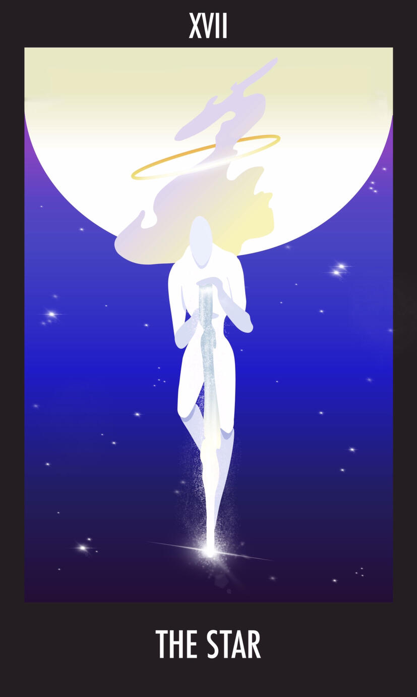 “The Star” Tarot Card